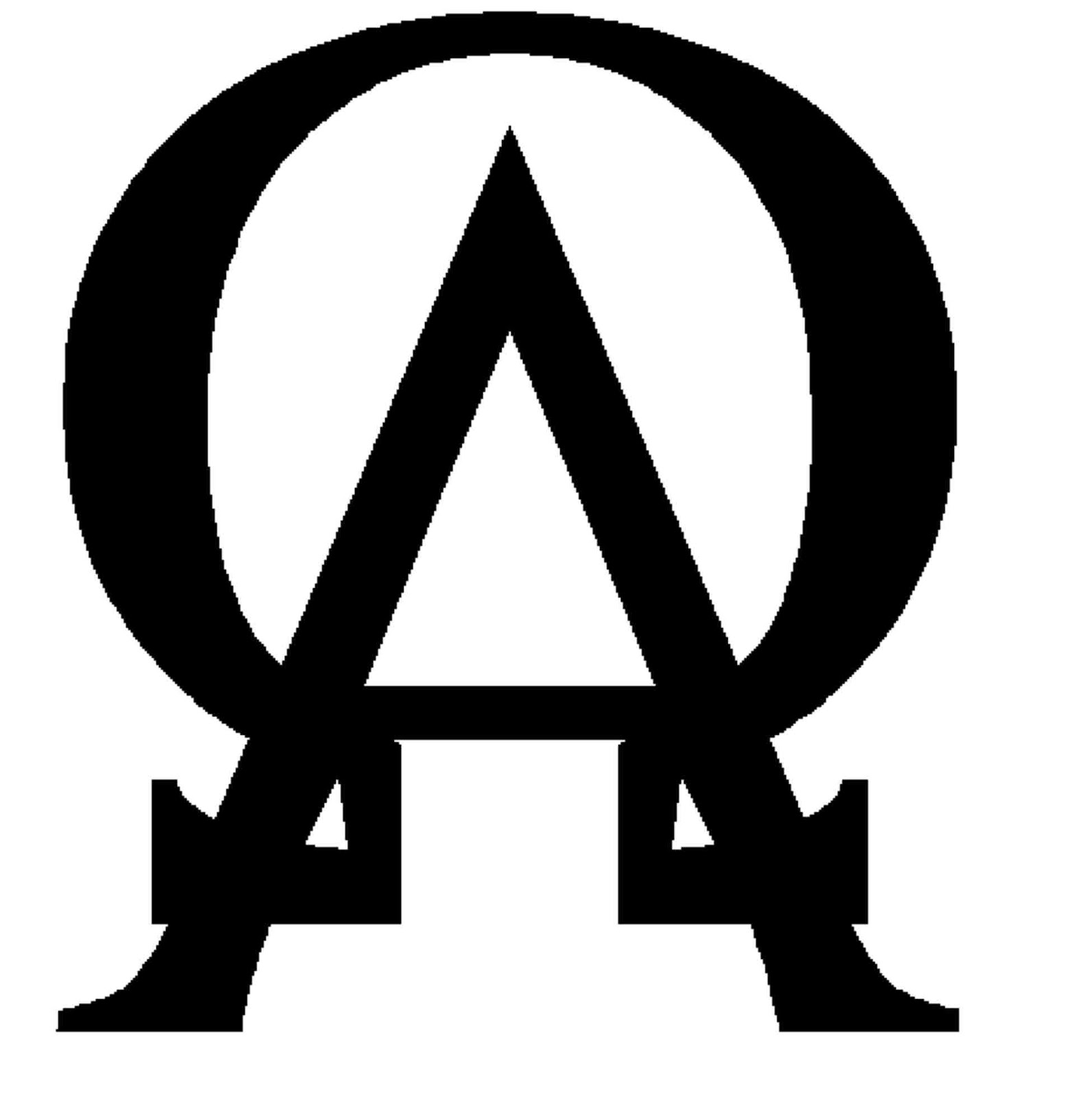 Альфа и Омега символ